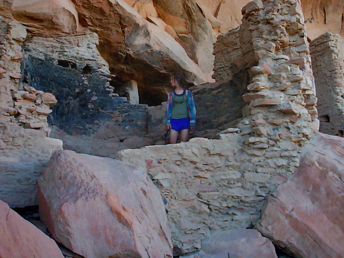 Julie, San Juan River, Utah
