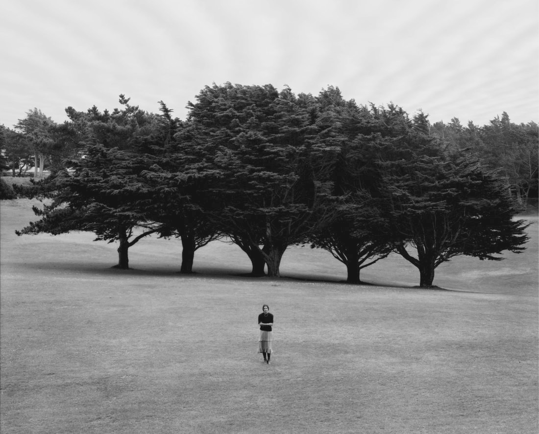 Anne at the Golf Course